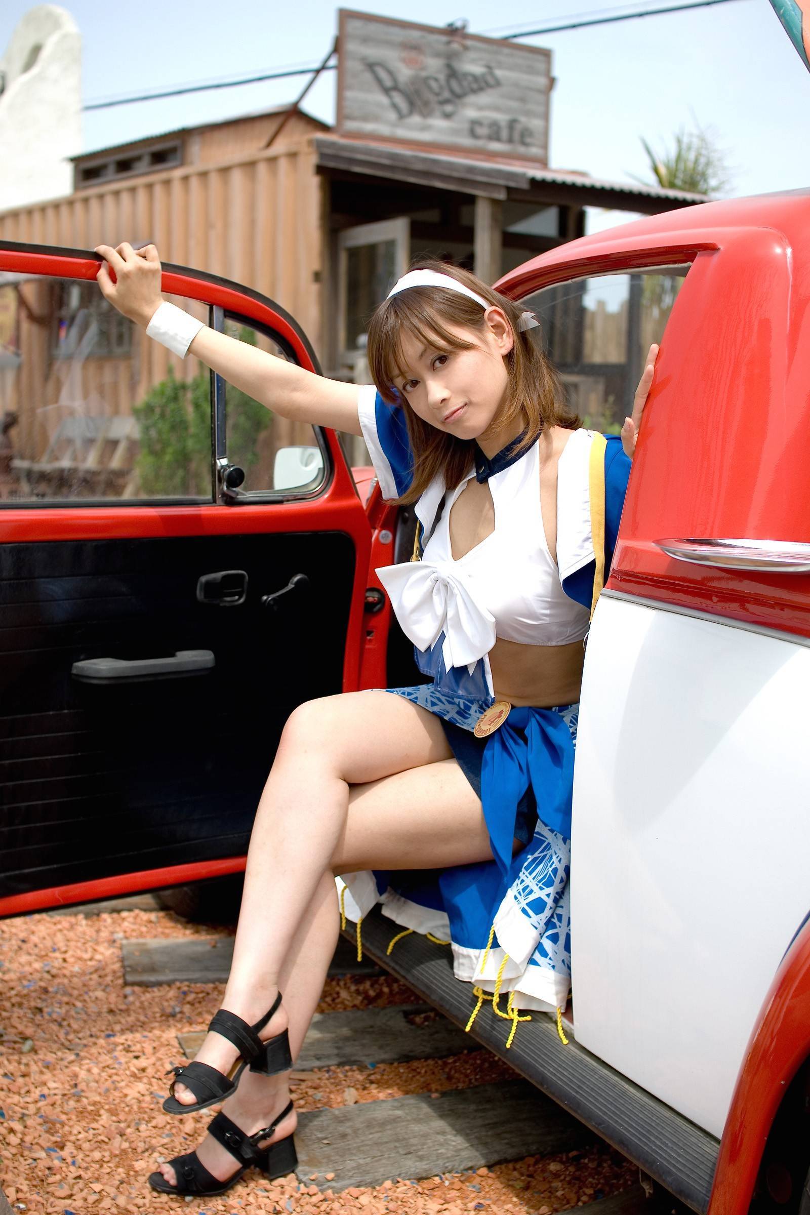 [Cosplay] 蓝色制服诱惑 Welcome to Pia Carrot